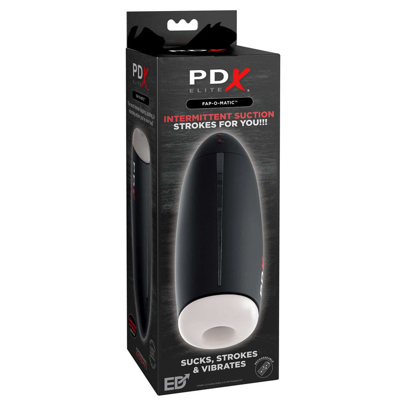 Pipedream Extreme Toys Elite Fap O Matic Usb Rechargeable Sucking Masturbator