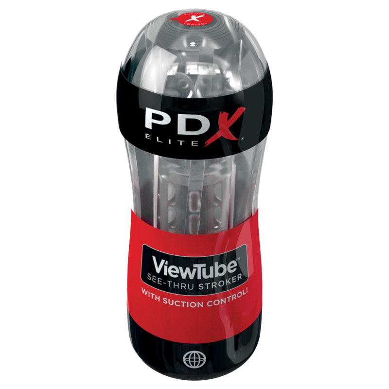 Pipedream Extreme Toys Elite View Tube Stroker Clear Stroker