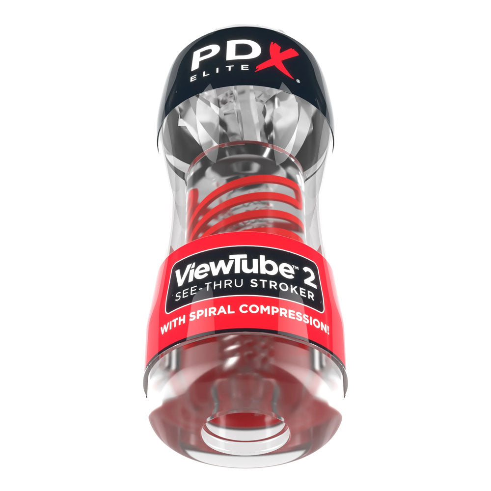 Pdx Elite Viewtube 2 Clear Stroker