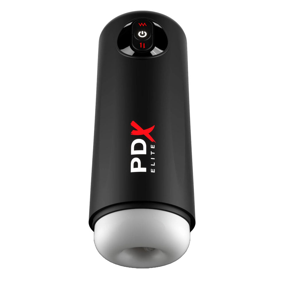 Pdx Elite Moto Milker Usb Rechargeable Thrusting & Vibrating Auto Stroker
