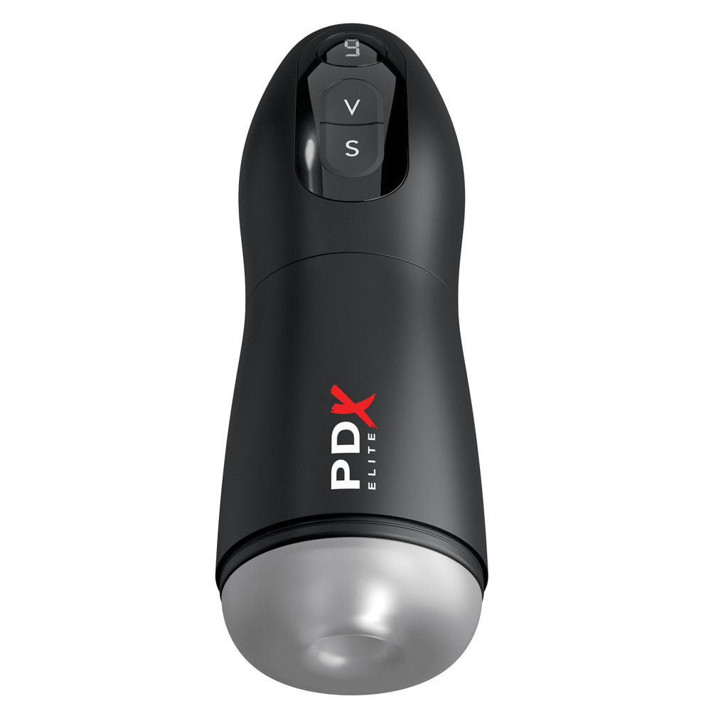 Pdx Elite Suck O Matic Usb Rechargeable Sucking & Vibrating Masturbator