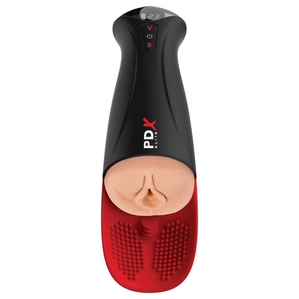 Pdx Elite Fap O Matic Pro Xl Light Flesh Usb Rechargeable Auto Stroker