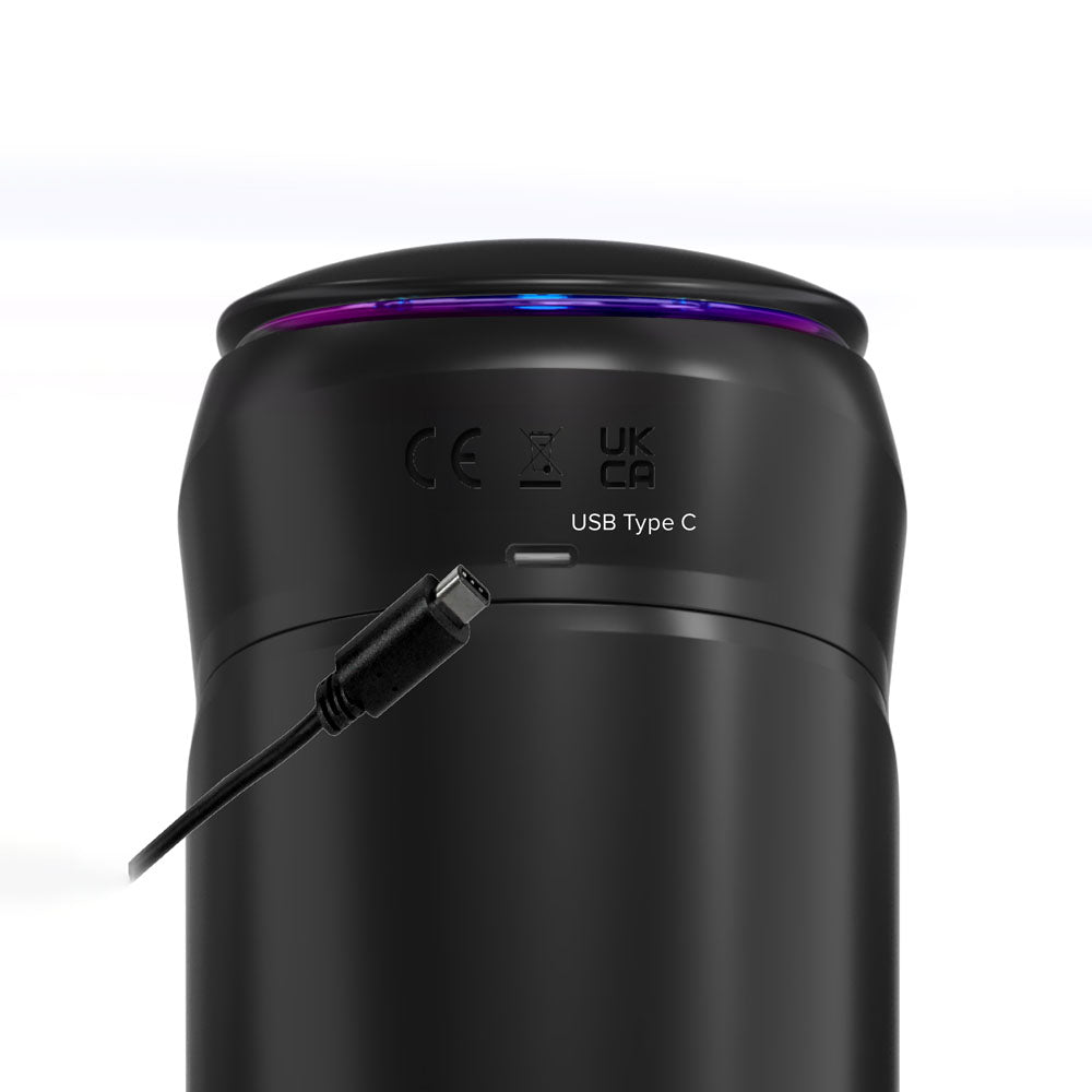Pdx Elite Moto Bator Pro Clear Usb Rechargeable Auto Stroker