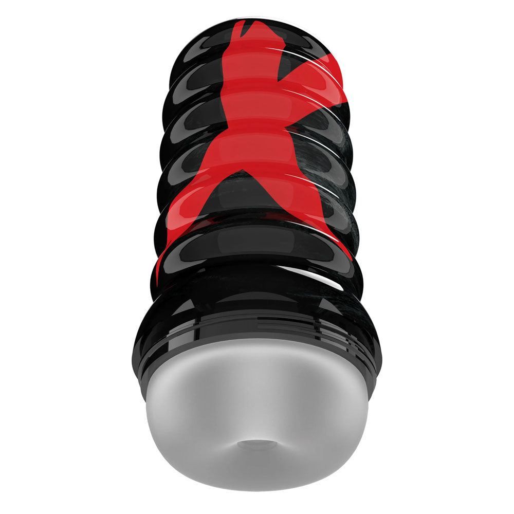 Pdx Elite Air Tight Stroker Frosted Clear Stroker