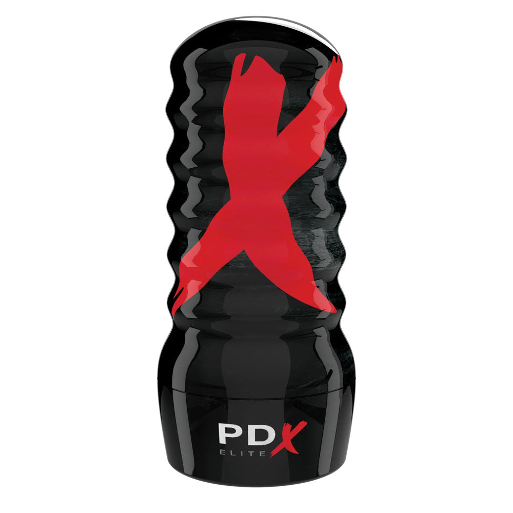 Pdx Elite Air Tight Stroker Frosted Clear Stroker