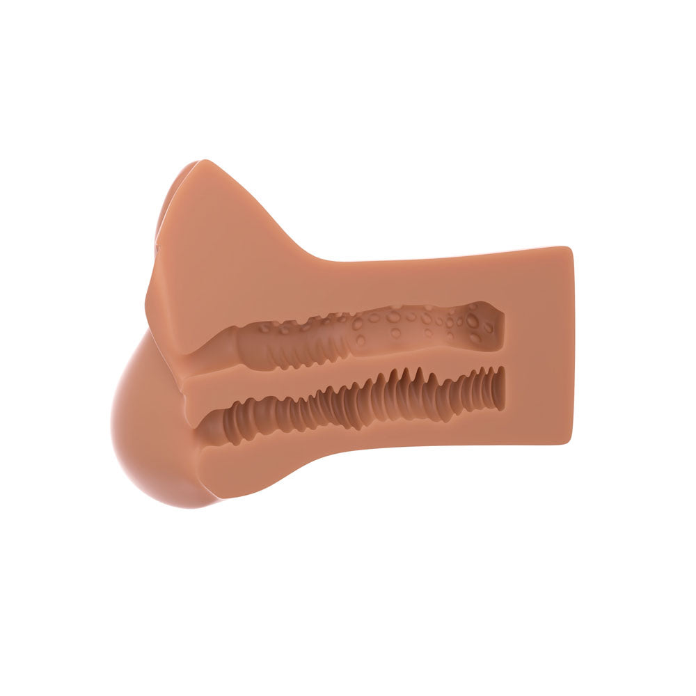 Pdx Plus Pick Your Pleasure Stroker Xl Brown Brown Vagina Stroker