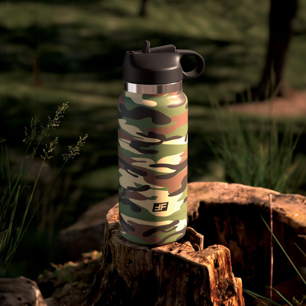 Pdx Plus Fap Flask Happy Camper Frosted Discreet Stroker