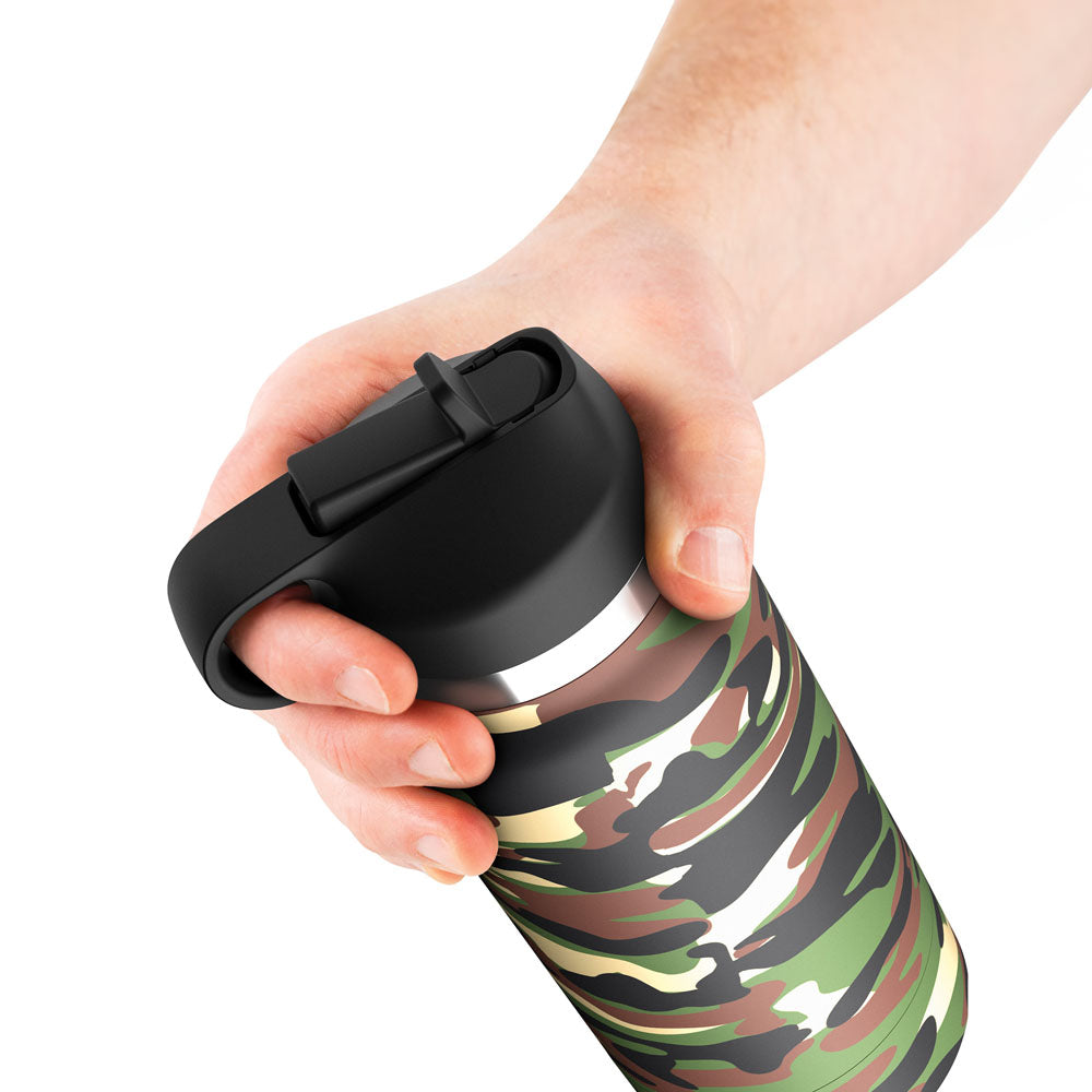 Pdx Plus Fap Flask Happy Camper Frosted Discreet Stroker