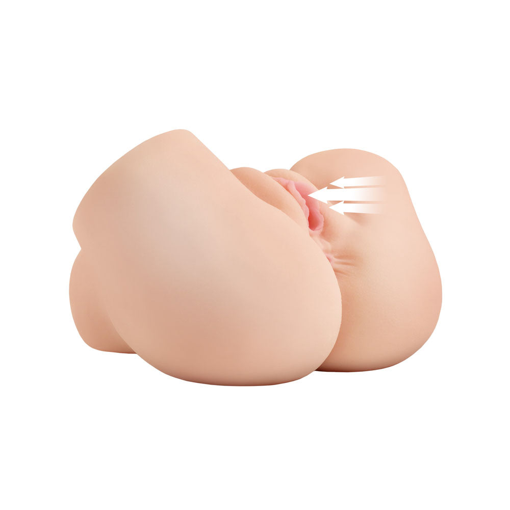 Pdx Elite Back That Ass Up Flesh Flesh Usb Rechargeable Auto Mega Masturbator
