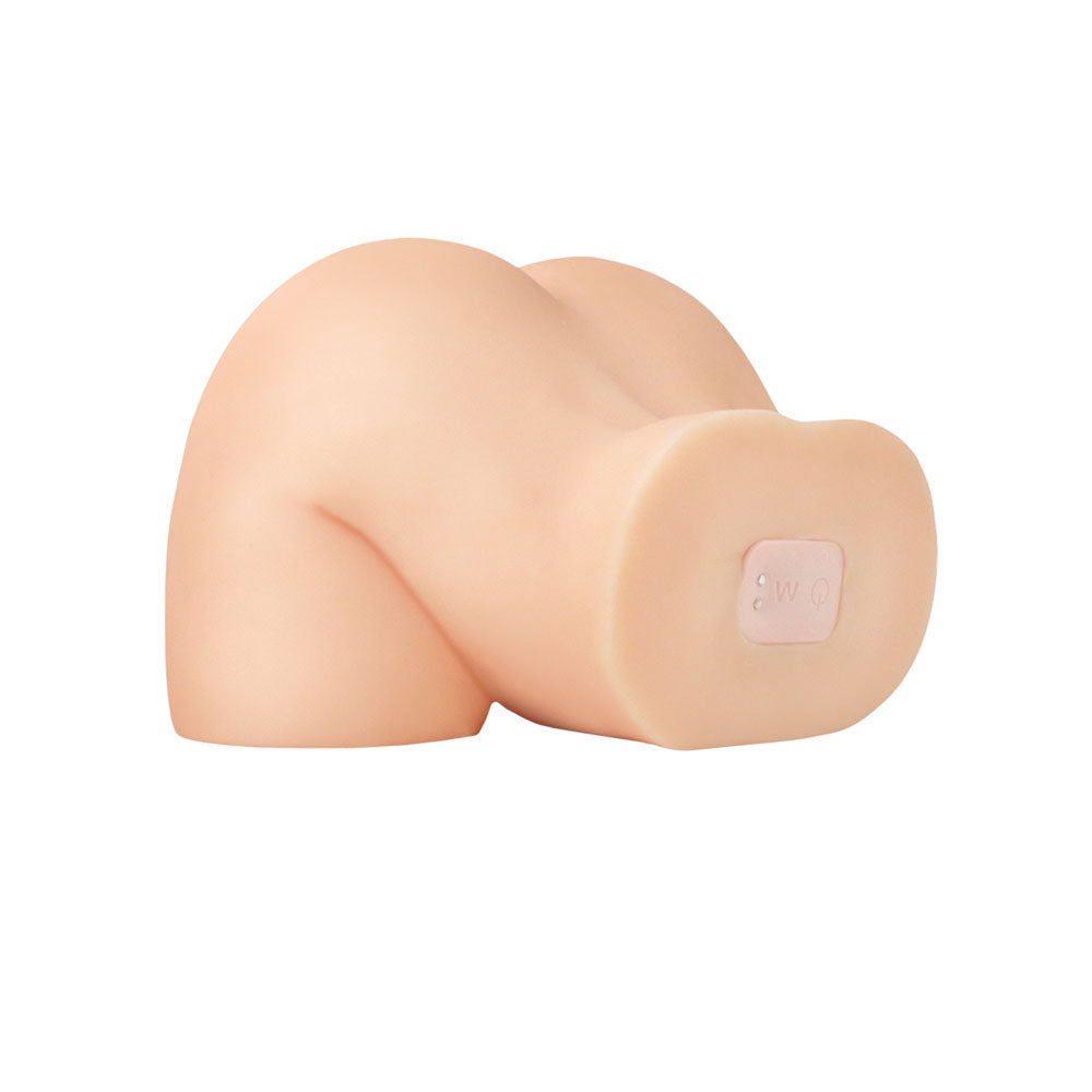 Pdx Elite Shake That Ass Flesh Flesh Usb Rechargeable Vibrating Mega Masturbator