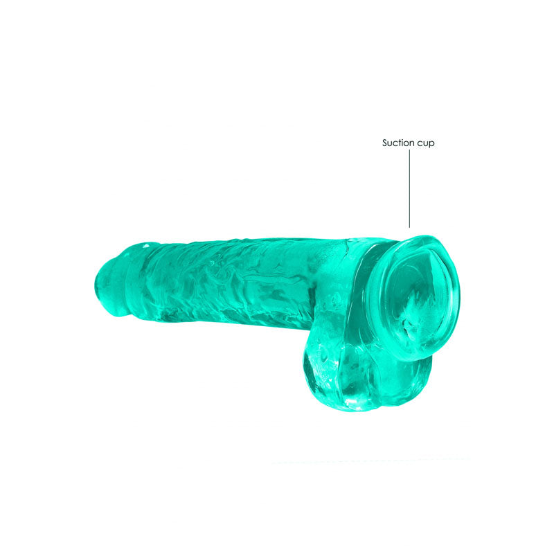 Realrock Realistic Dildo With Balls 9 In