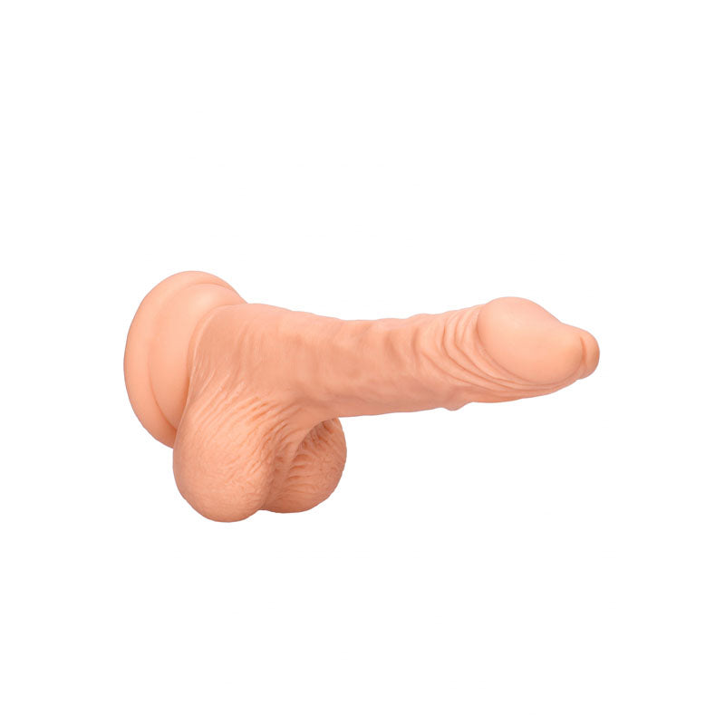 Realrock 7'' Realistic Dildo With Balls Flesh 17.8 Cm Dong