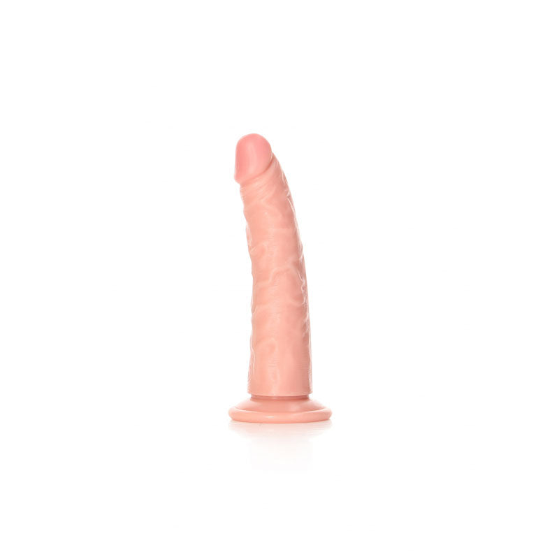 Realrock Realistic Slim Dildo Without Balls 15.5 Cm Flesh 15.5 Cm (6'') Dong