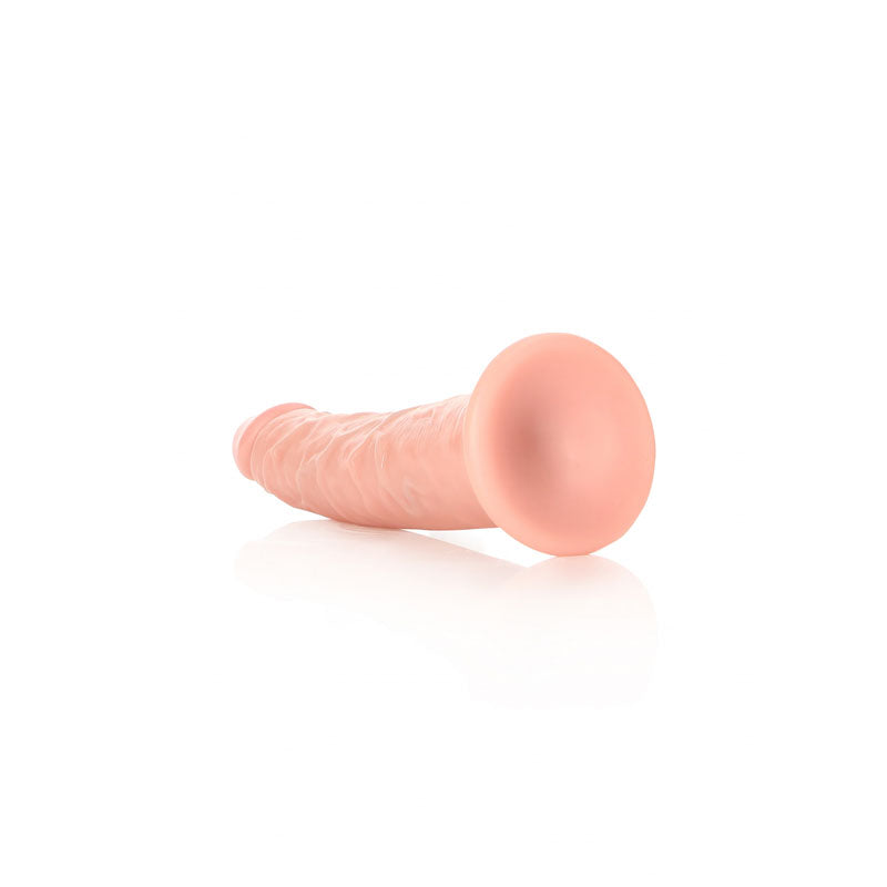 Realrock Realistic Slim Dildo Without Balls 15.5 Cm Flesh 15.5 Cm (6'') Dong
