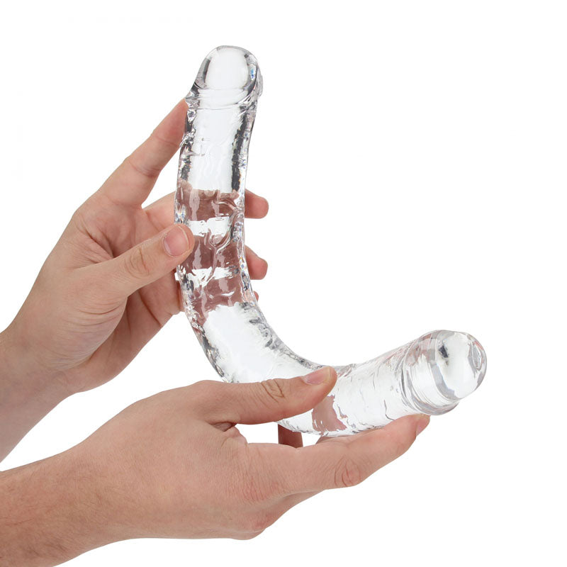 Realrock 34 Cm Double Dong Clear Clear 34 Cm (14'') Double Dong