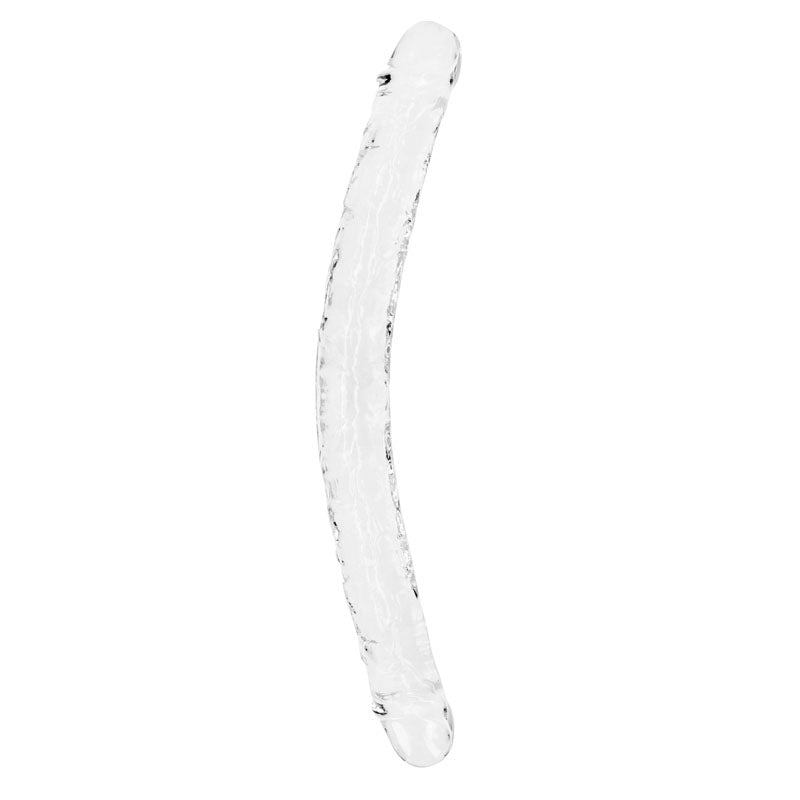 Realrock 45 Cm Double Dong Clear Clear 45 Cm (18'') Double Dong