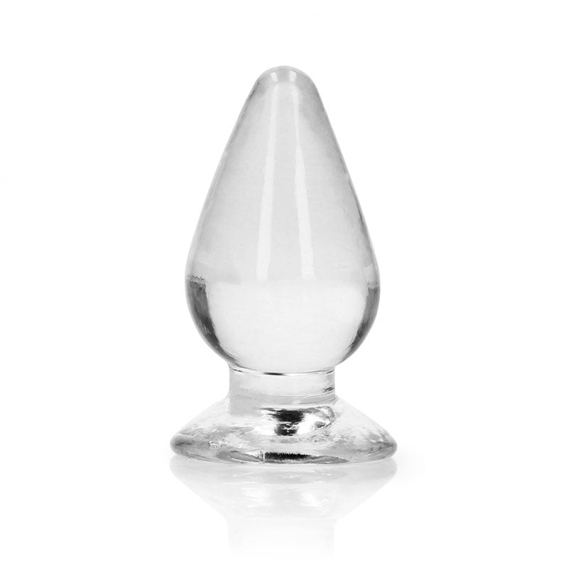 Realrock 9 Cm Anal Plug Clear Clear 9 Cm (3.5'') Butt Plug