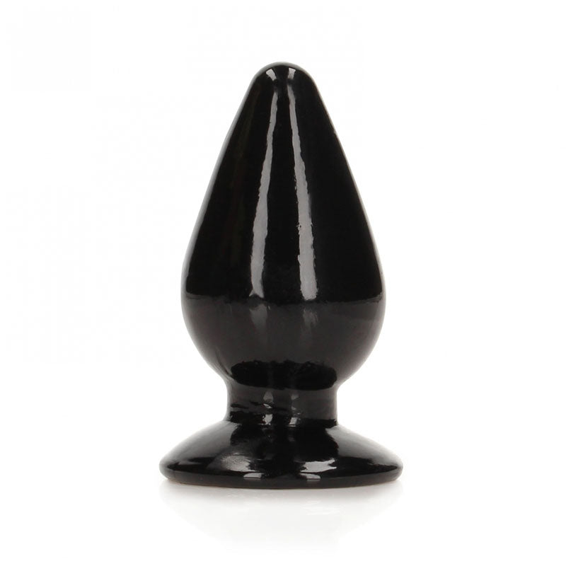 Realrock 11.5 Cm Anal Plug Black Black 11.5 Cm (4.5'') Butt Plug