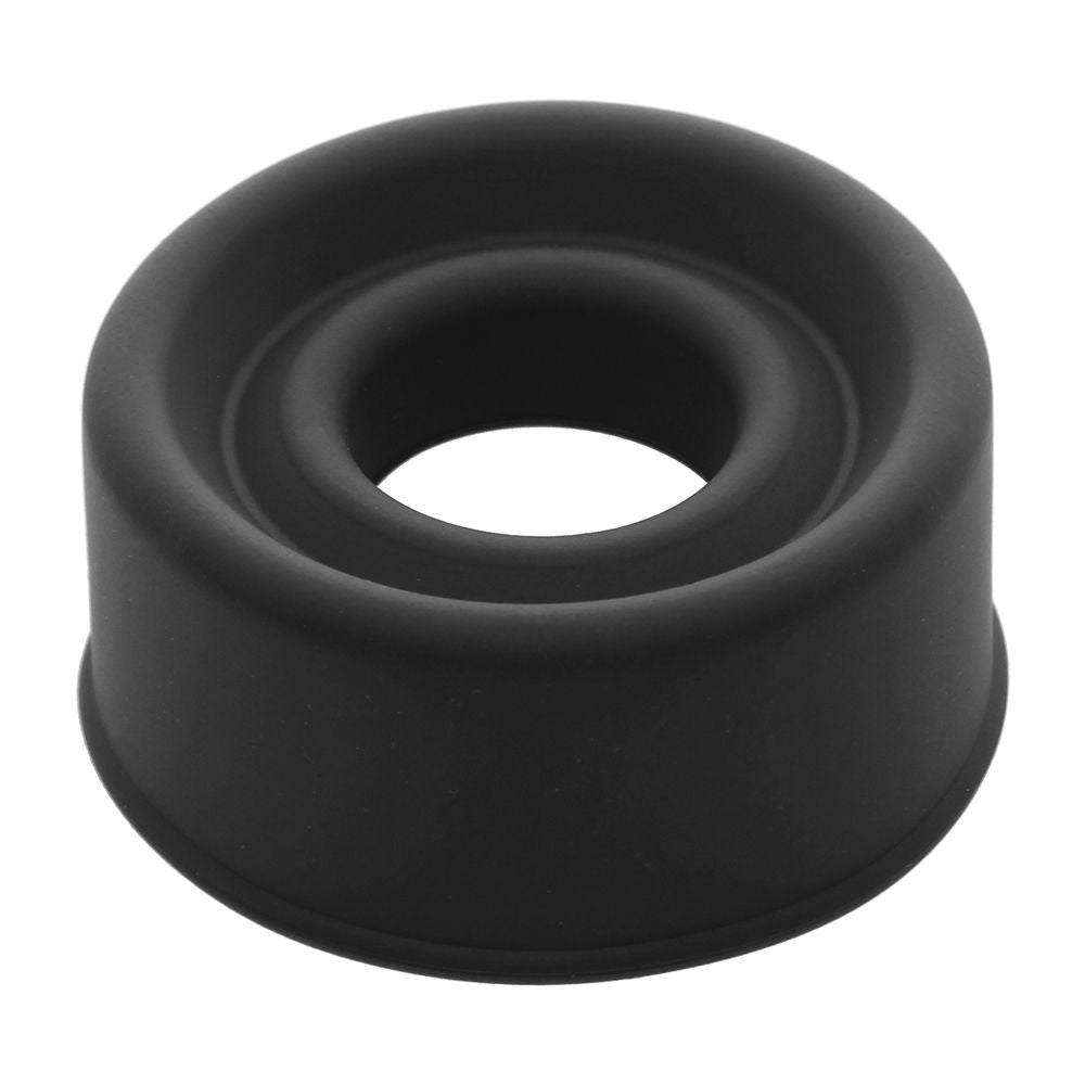 Luv Pump Com Fit Silicone Sleeve Black Black Universal Penis Pump Sleeve