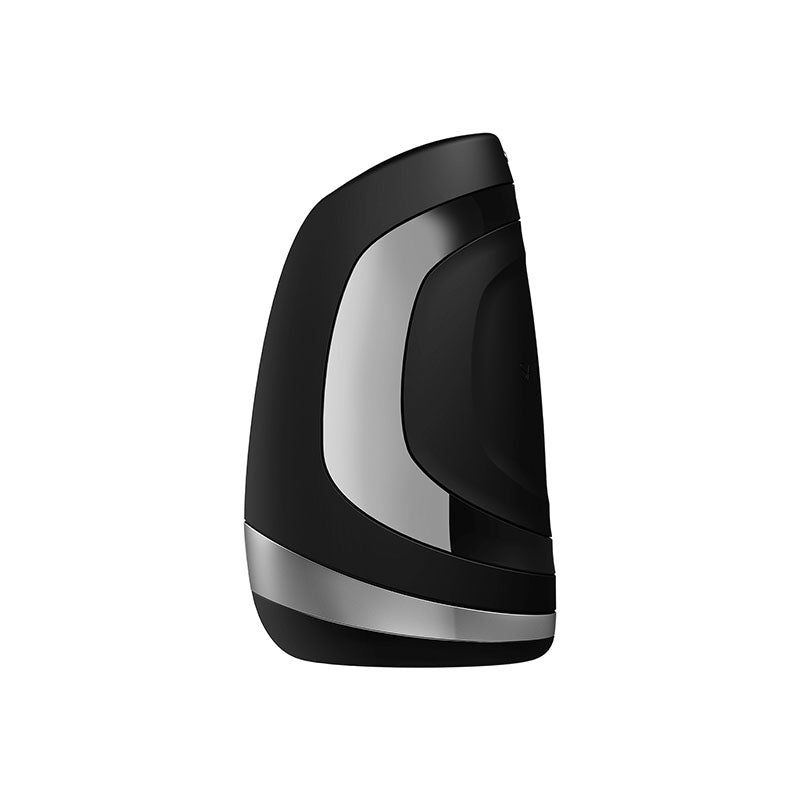 Satisfyer Men Heat Vibration Black Usb Rechargeable Masturbator
