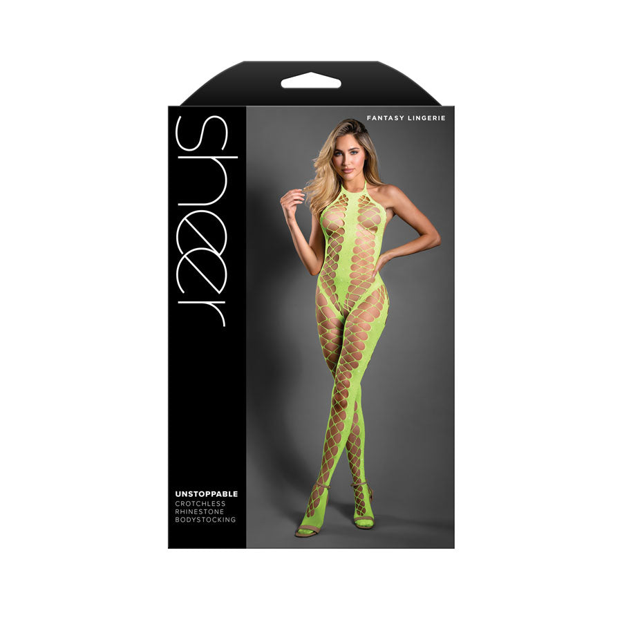 Sheer Unstoppable 1 Size Neon Green One Size