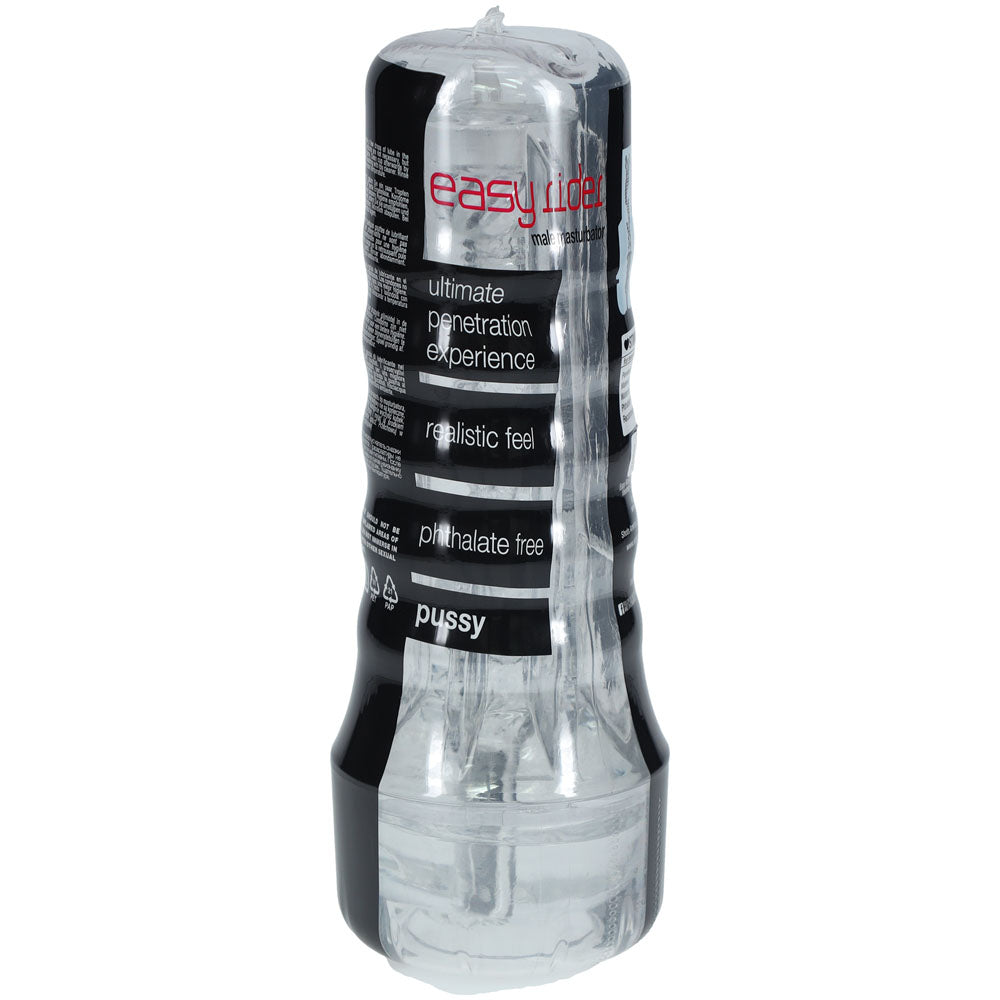 Shots Easy Rider Clear Clear Vagina Stroker