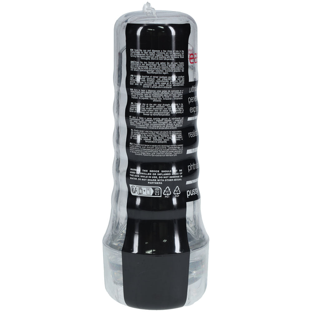 Shots Easy Rider Clear Clear Vagina Stroker