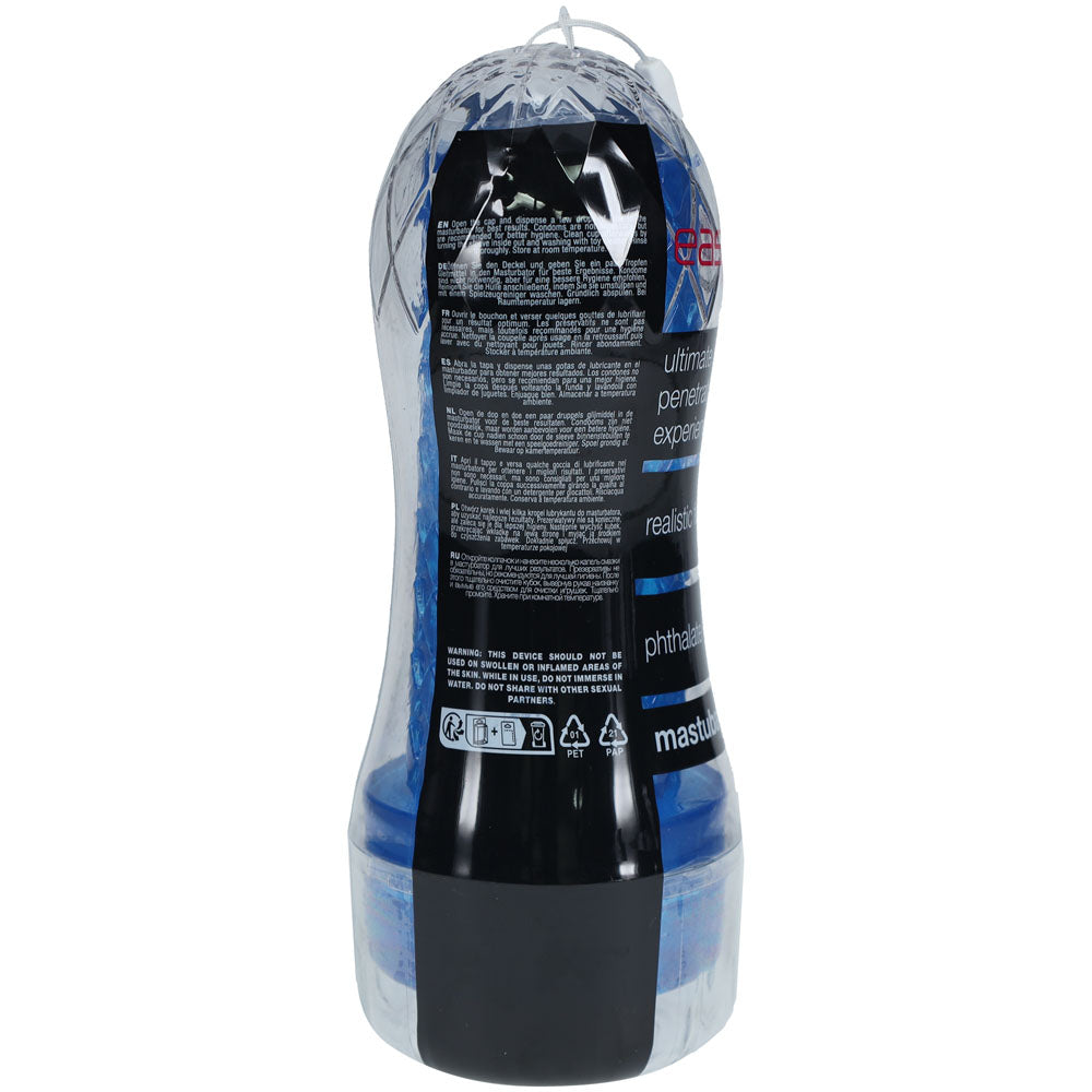 Shots Easy Rider Blue Blue Vagina Stroker