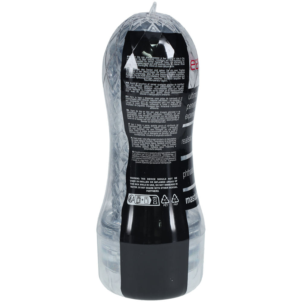 Shots Easy Rider Clear Clear Vagina Stroker