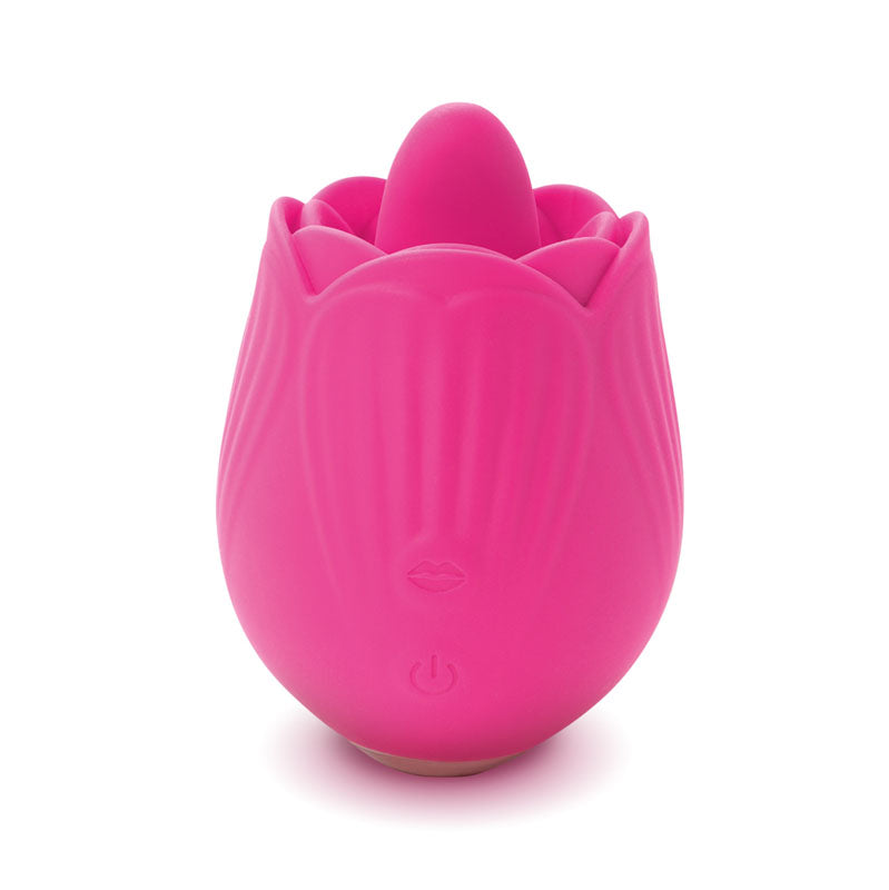 Skins Rose Buddies The Rose Flix Pink Usb Rechargeable Flicking Rose Stimulator