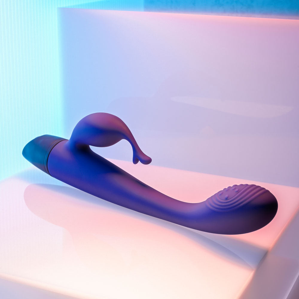 Selopa Plum Passion Purple 18.3 Cm Usb Rechargeable Rabbit Vibrator