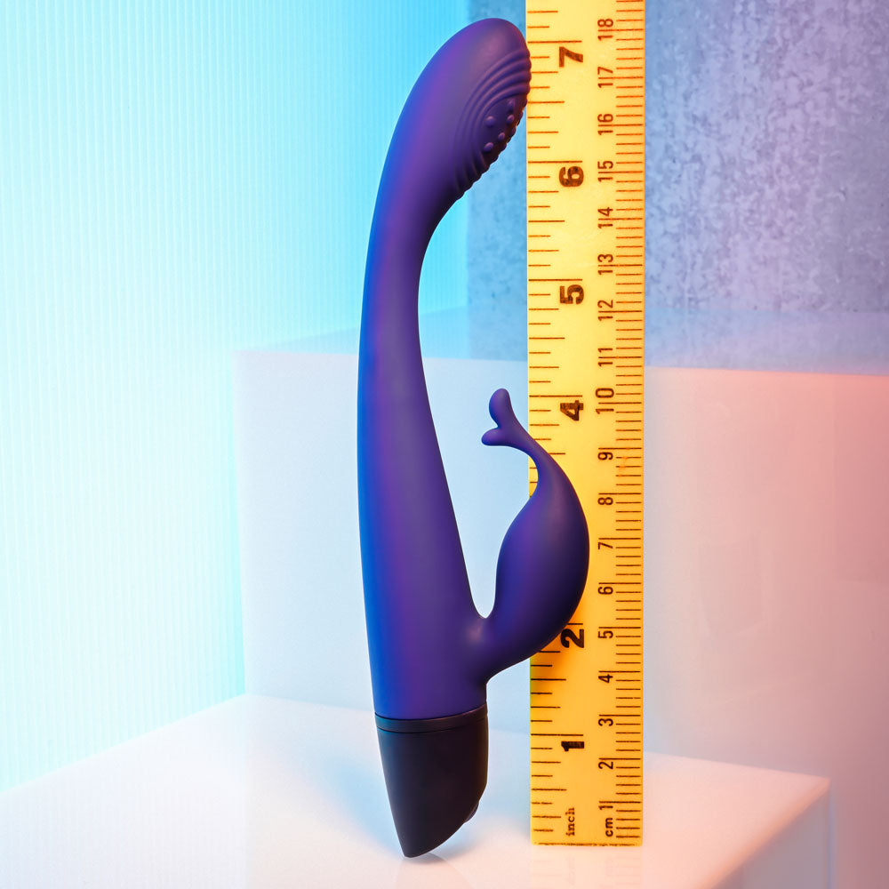 Selopa Plum Passion Purple 18.3 Cm Usb Rechargeable Rabbit Vibrator