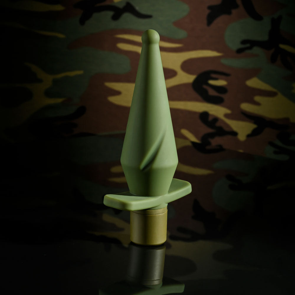Selopa The Private Green 13 Cm Usb Rechargeable Vibrating Butt Plug