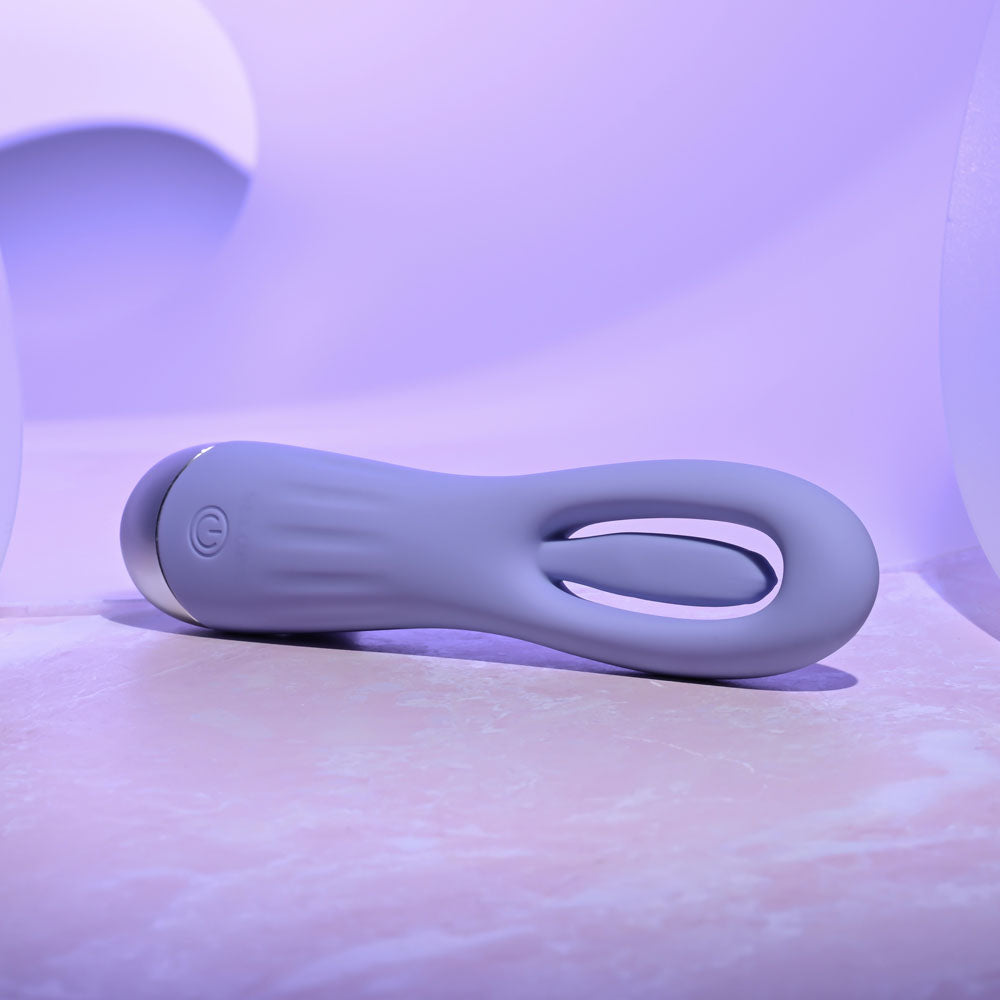 Selopa In A Flap Purple 15 Cm Usb Rechargeable Flicking Stimulator