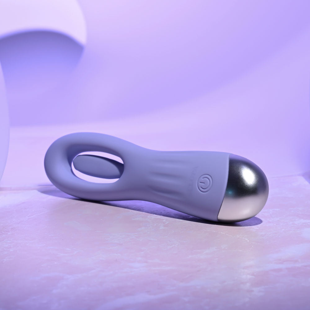 Selopa In A Flap Purple 15 Cm Usb Rechargeable Flicking Stimulator