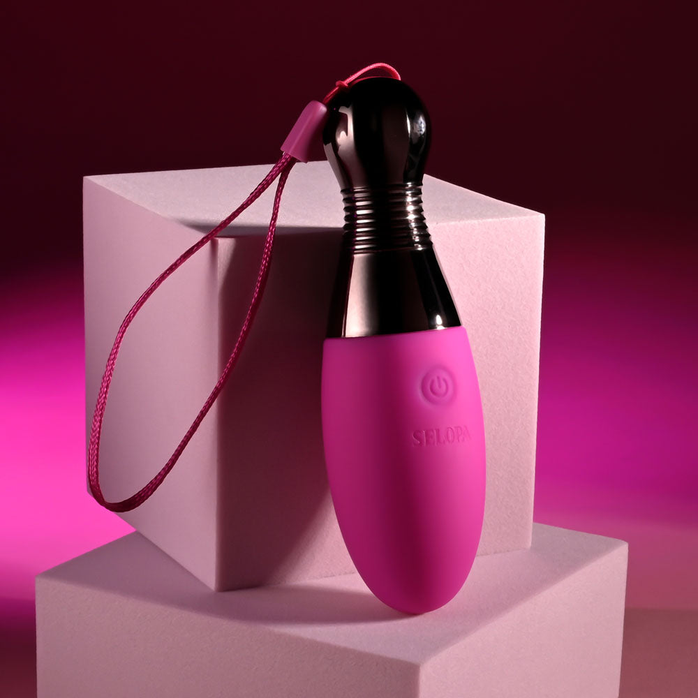 Selopa Companion Pink 11.9 Cm Usb Rechargeable Vibrating Egg