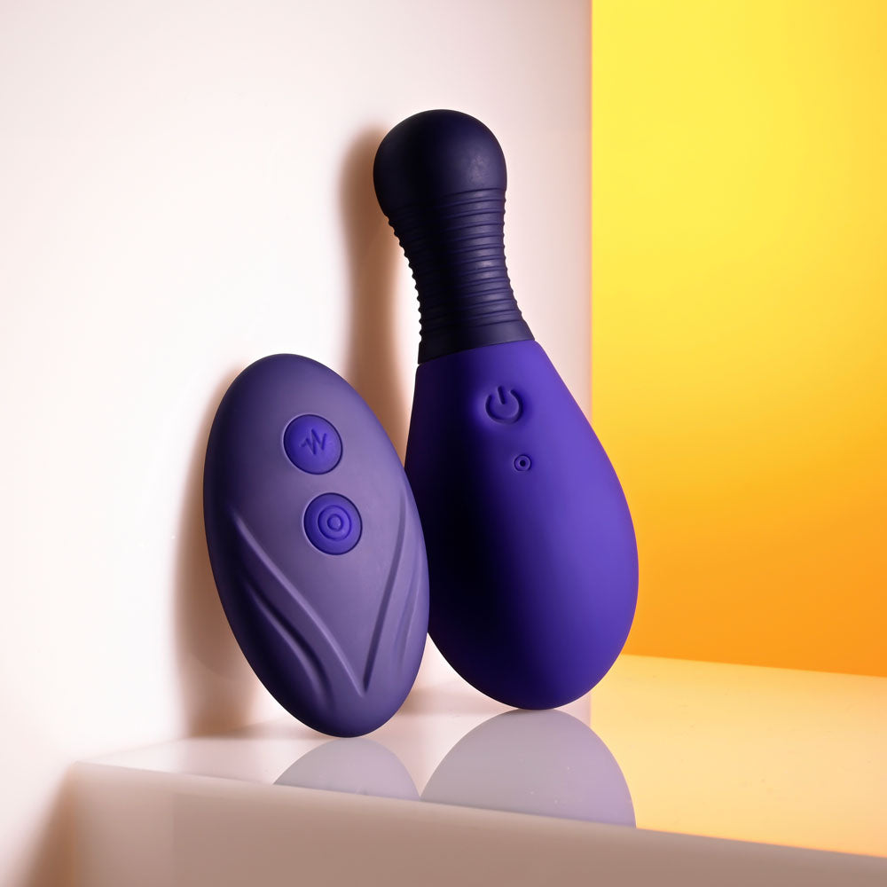 Selopa Egg Me On Purple 10 Cm Usb Rechargeable Egg With Wireless Remote