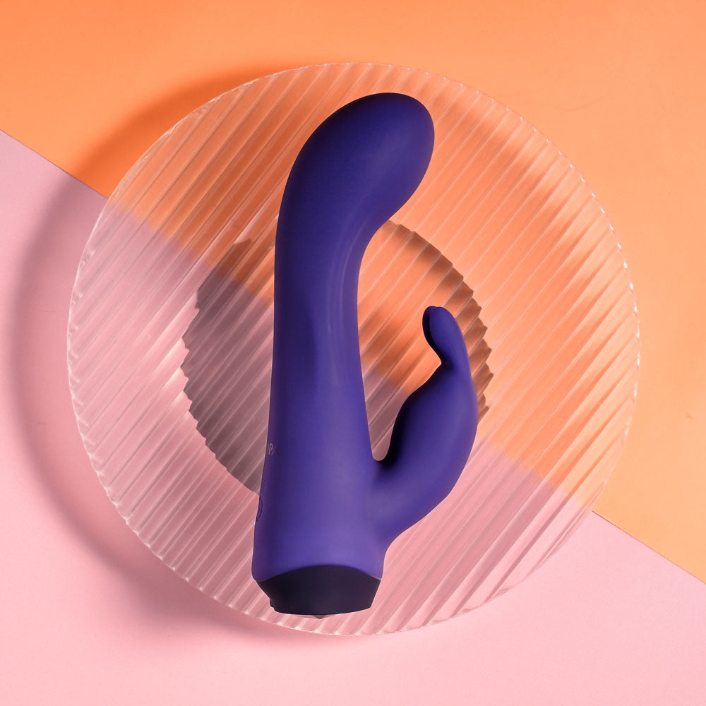 Selopa Plum Job Purple 13.5 Cm Usb Rechargeable Rabbit Vibrator