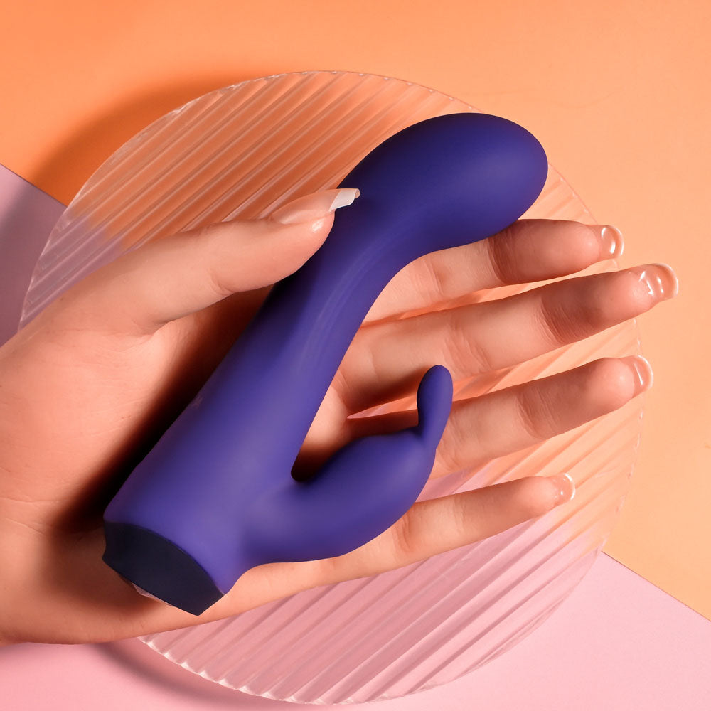 Selopa Plum Job Purple 13.5 Cm Usb Rechargeable Rabbit Vibrator