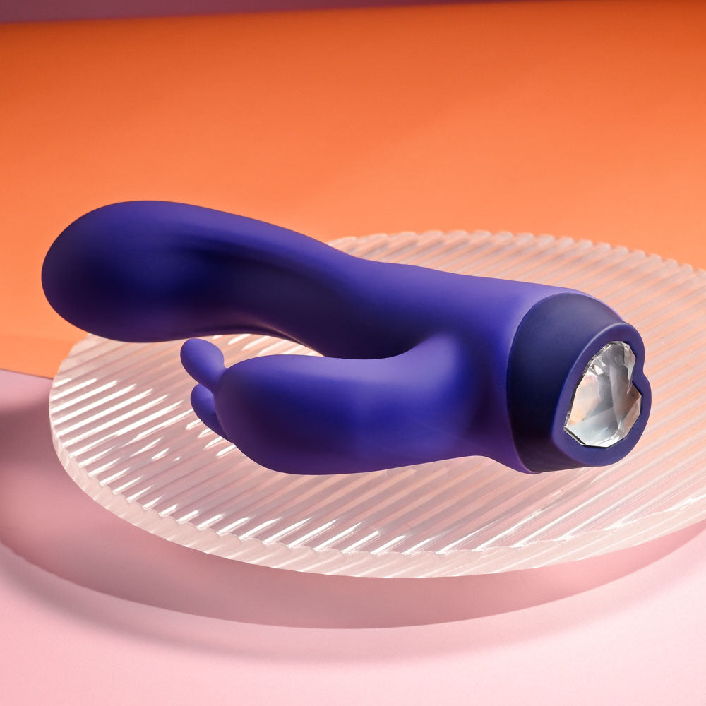 Selopa Plum Job Purple 13.5 Cm Usb Rechargeable Rabbit Vibrator