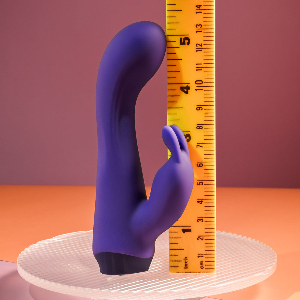 Selopa Plum Job Purple 13.5 Cm Usb Rechargeable Rabbit Vibrator