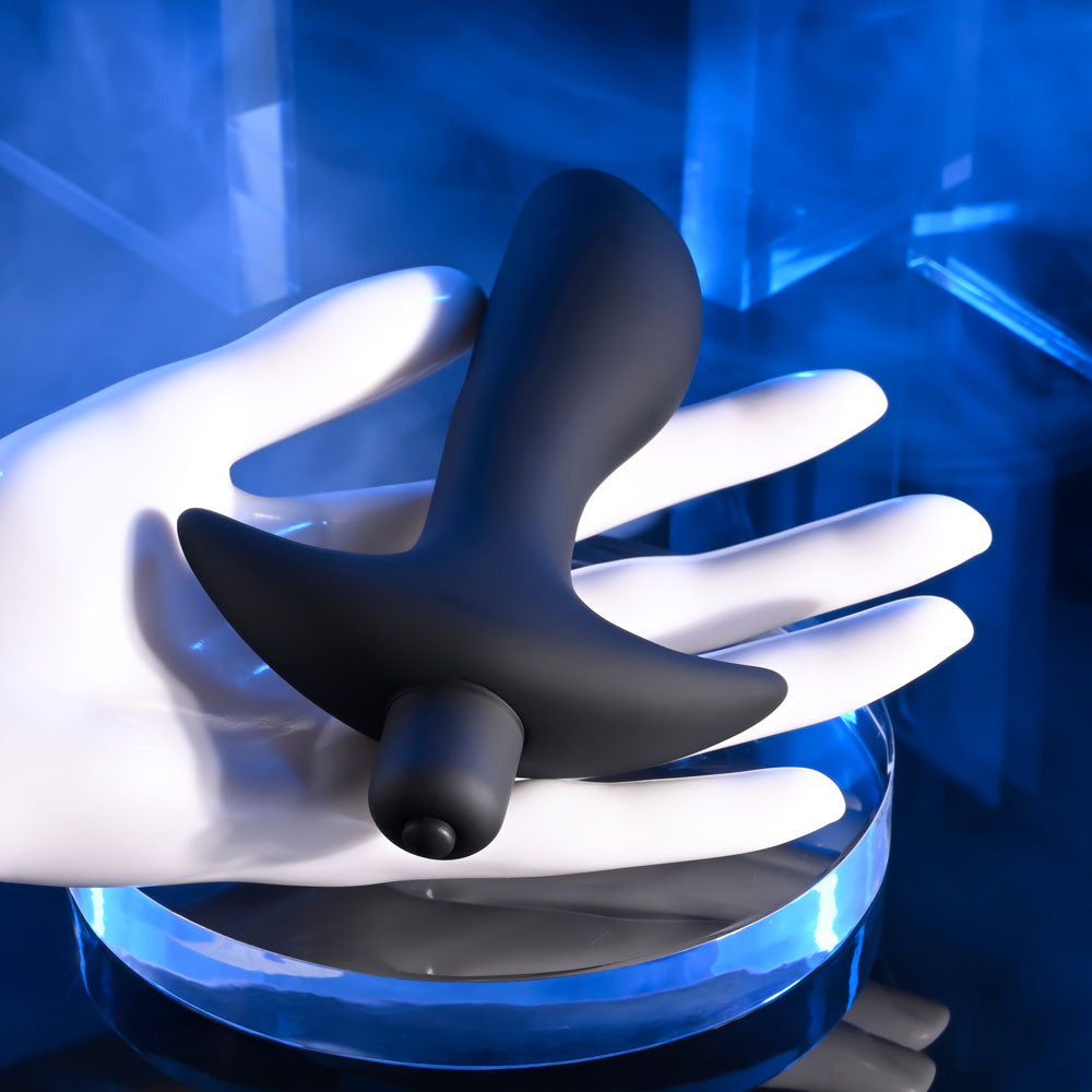 Selopa P Spot Trainer Black 12.7 Cm Vibrating Prostate Massager