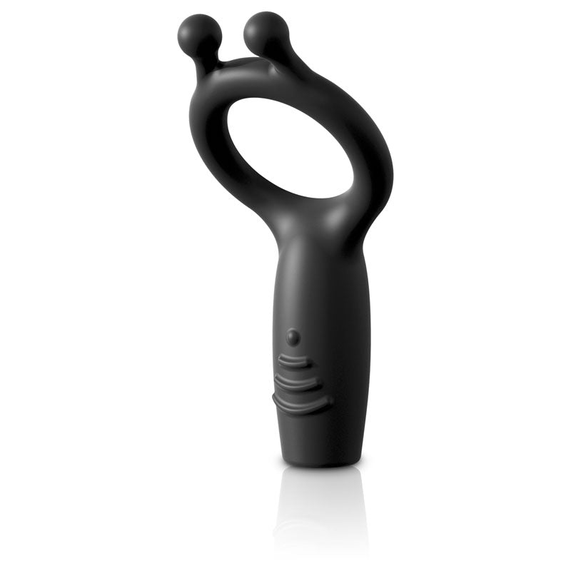 Sir Richards Vibrating Silicone Super C Ring Grey Usb Rechargeable Vibrating Cock Ring