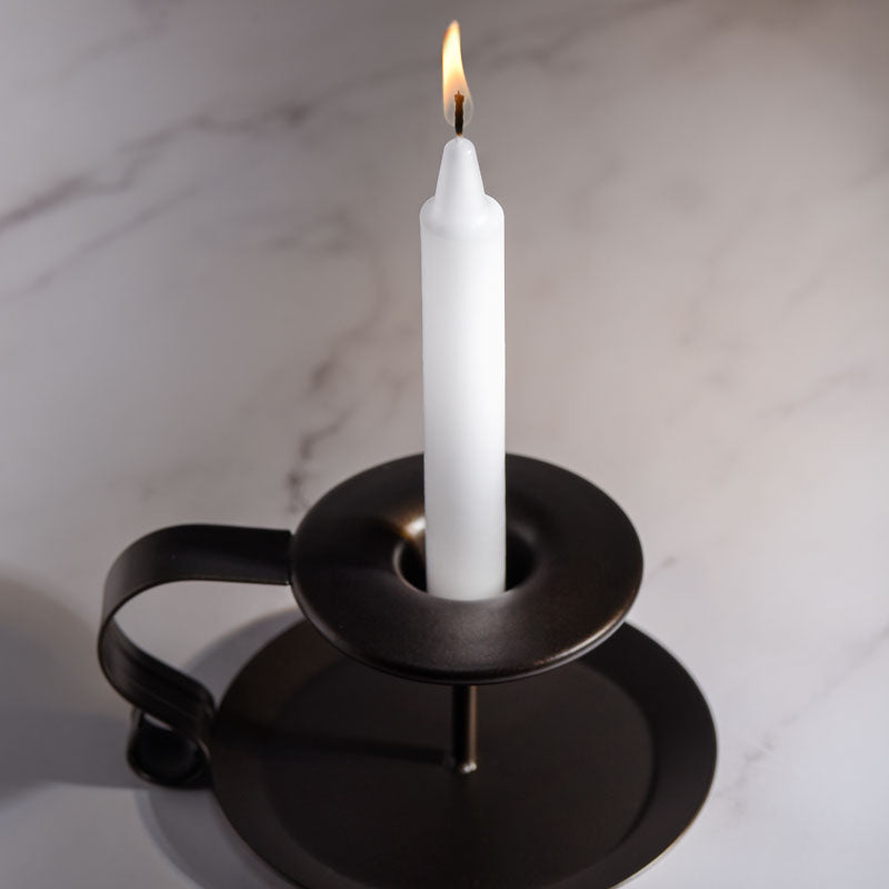 La Cire Drip Pillar Candles White White Drip Candles Set Of 3