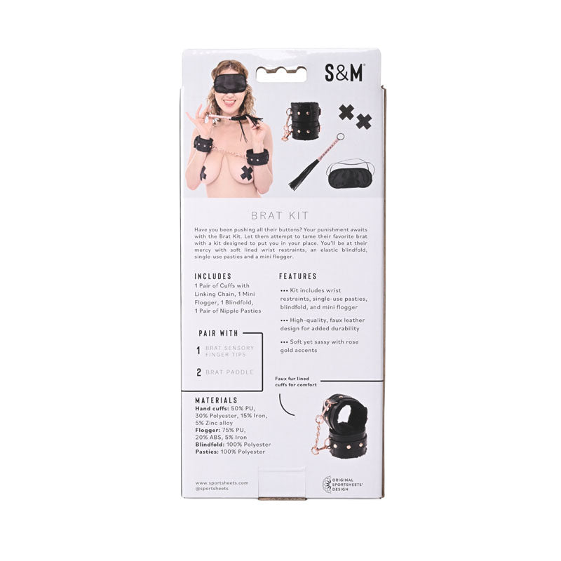 Sex & Mischief Brat Kit 5 Piece Beginner Bondage Kit