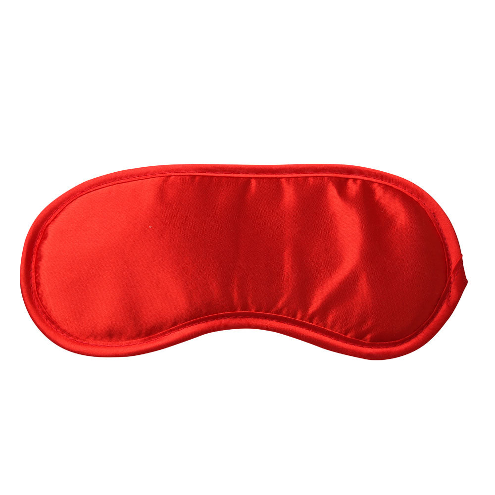 Sex & Mischief Satin Blindfold Red Red Blindfold