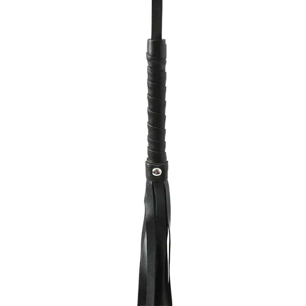 Sex & Mischief Mini Flogger Black 53 Cm Flogger Whip