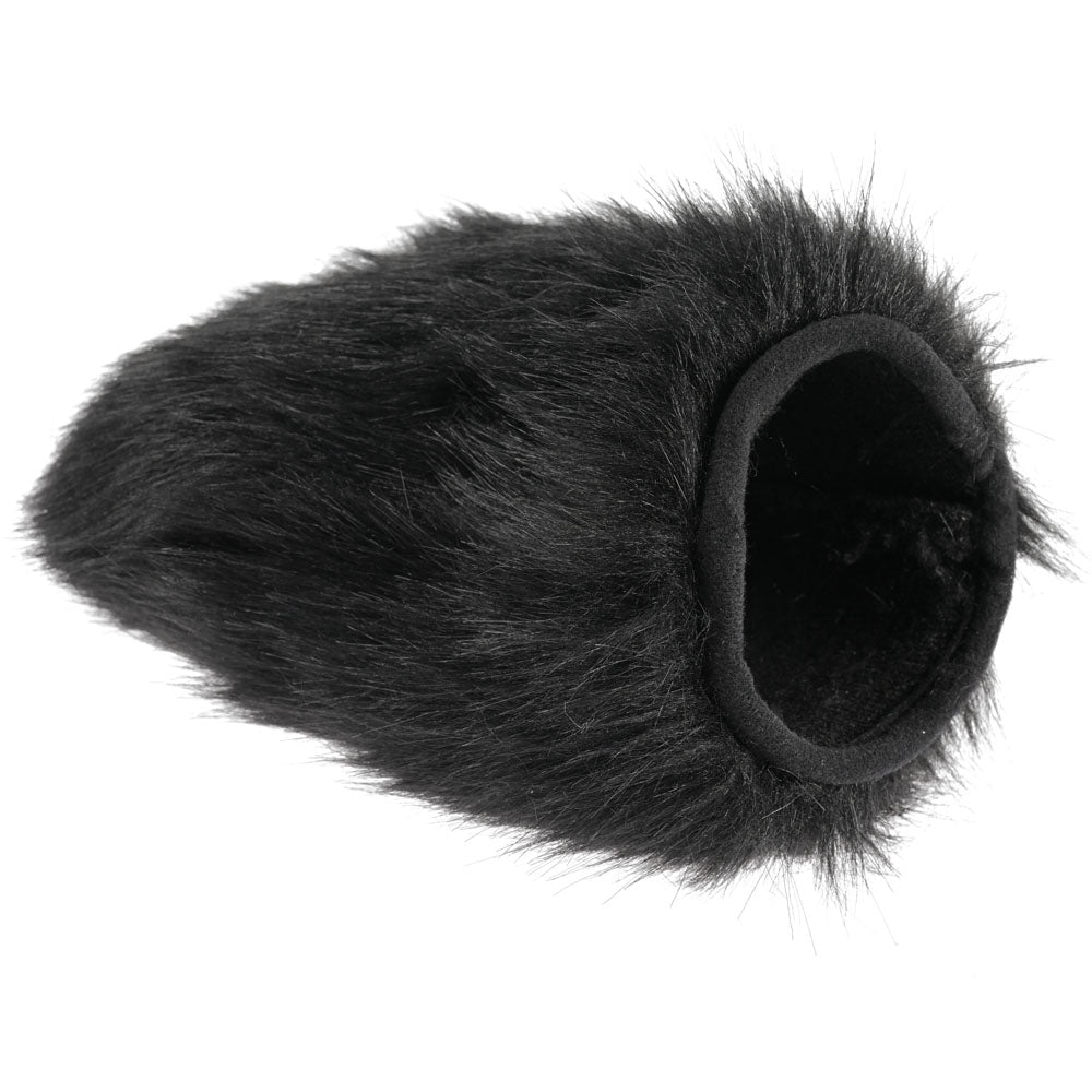 Sportsheets Spiked Sensory Mitt Black Furry Mitt With Spikes