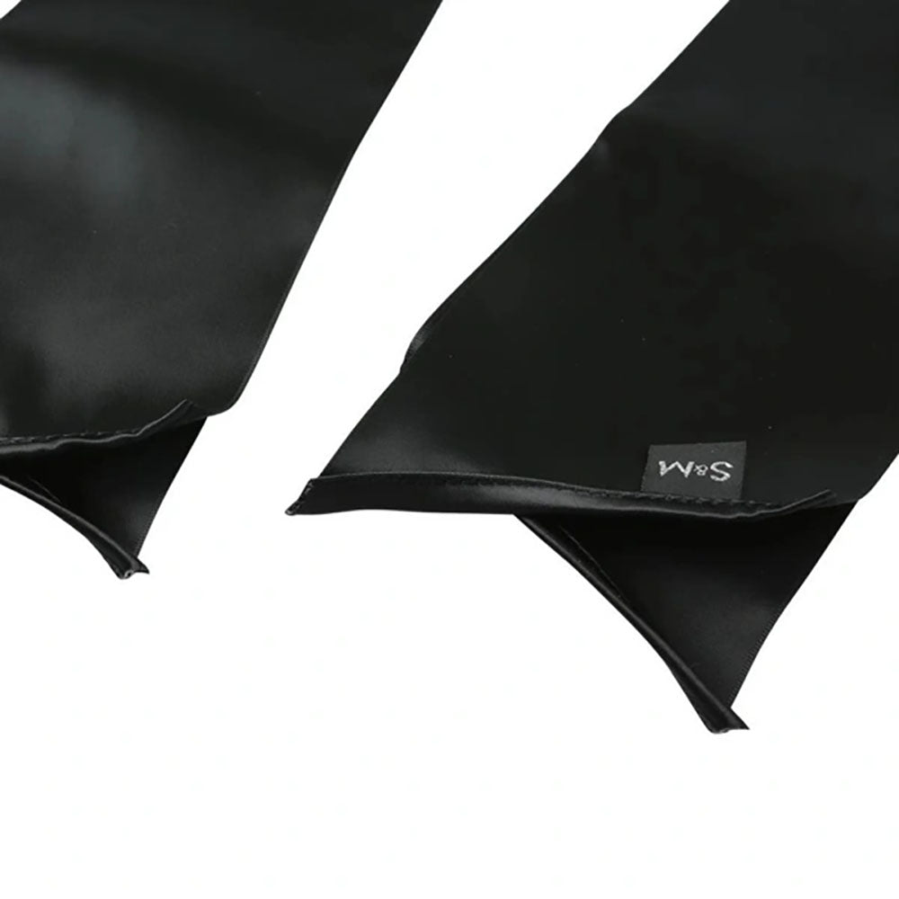 Sex & Mischief Silky Sashes Black Black Restraints
