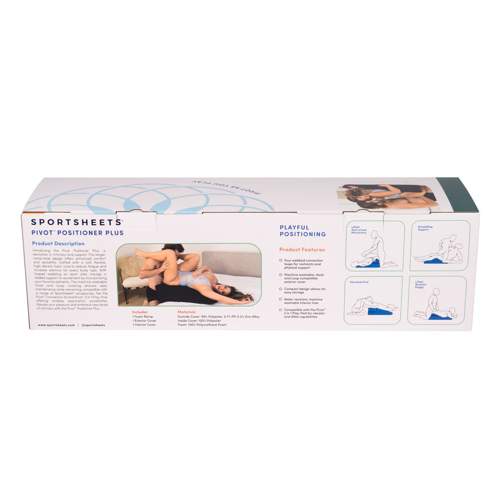 Pivot Positioner Plus Black Xl Foam Position Cushion